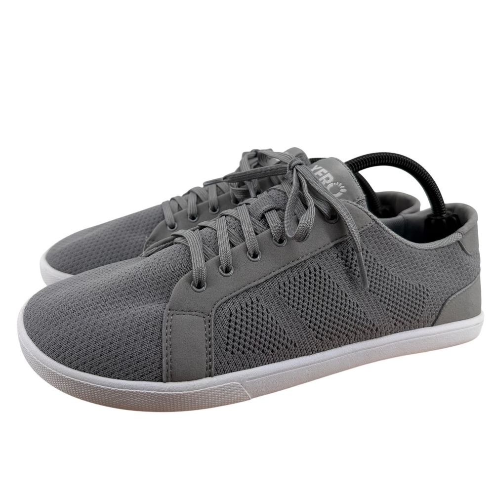 Xero Shoes Dillon‎ Men's Gray Knit Low Top Sneakers Size 11.5
